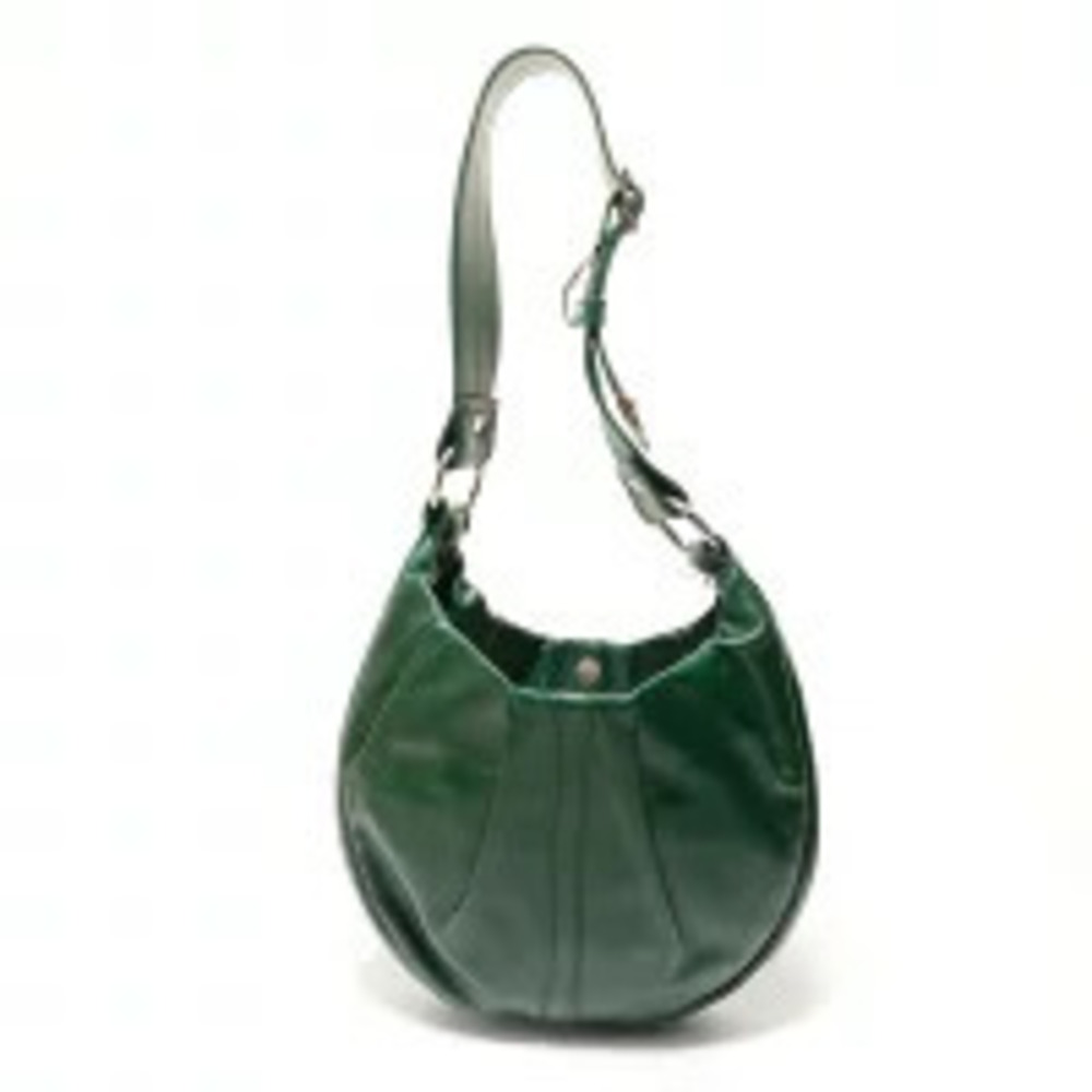 Saint Laurent Yves Rive Gauche Shoulder Bag Green